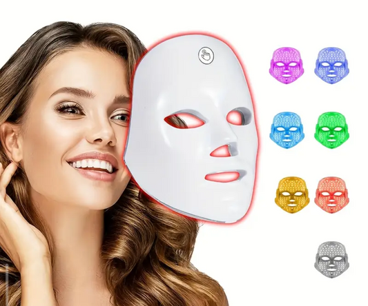 LED Yüz Maskesi – Işık Terapili Cilt Bakım Cihazı | Kırışıklık, Akne, Leke Giderici